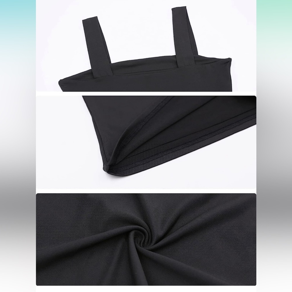 Basic Square Neck Tanks - Picture 5 of 8